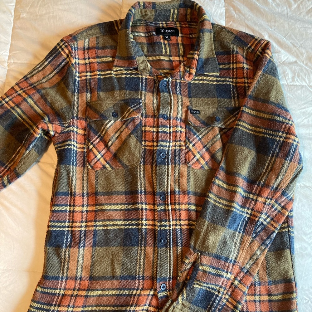 Britton XL men’s flannel